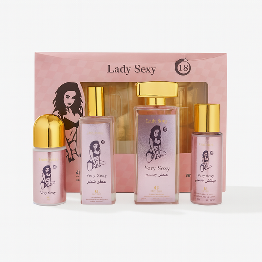 Lady  –  Gift Set - علبة هدية فاخرة نسائية (4 قطع)