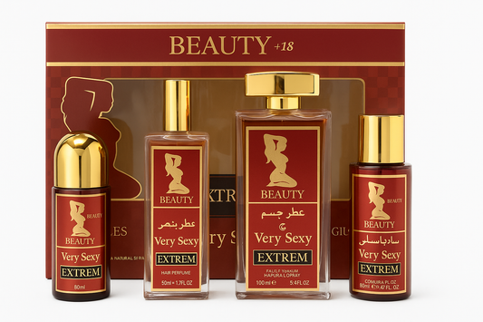 Beauty Extrem Gift Set - علبة هدية فاخرة نسائية (4 قطع)